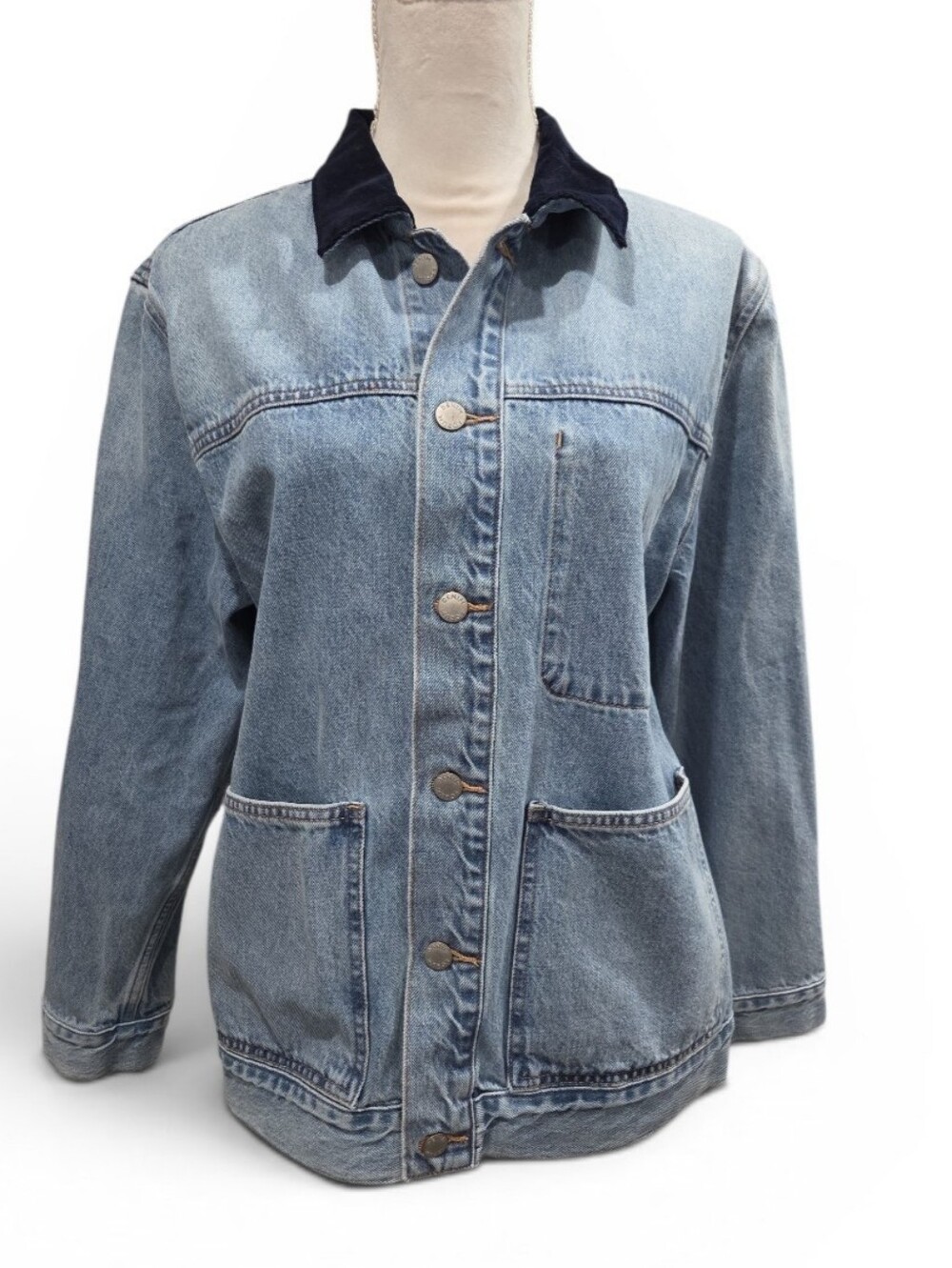 New With Tags! Aritzia Denim Forum Denim Shirt Jacket Size Small